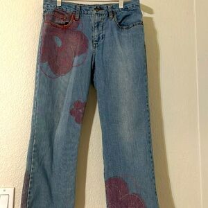 Express Jeans flowers